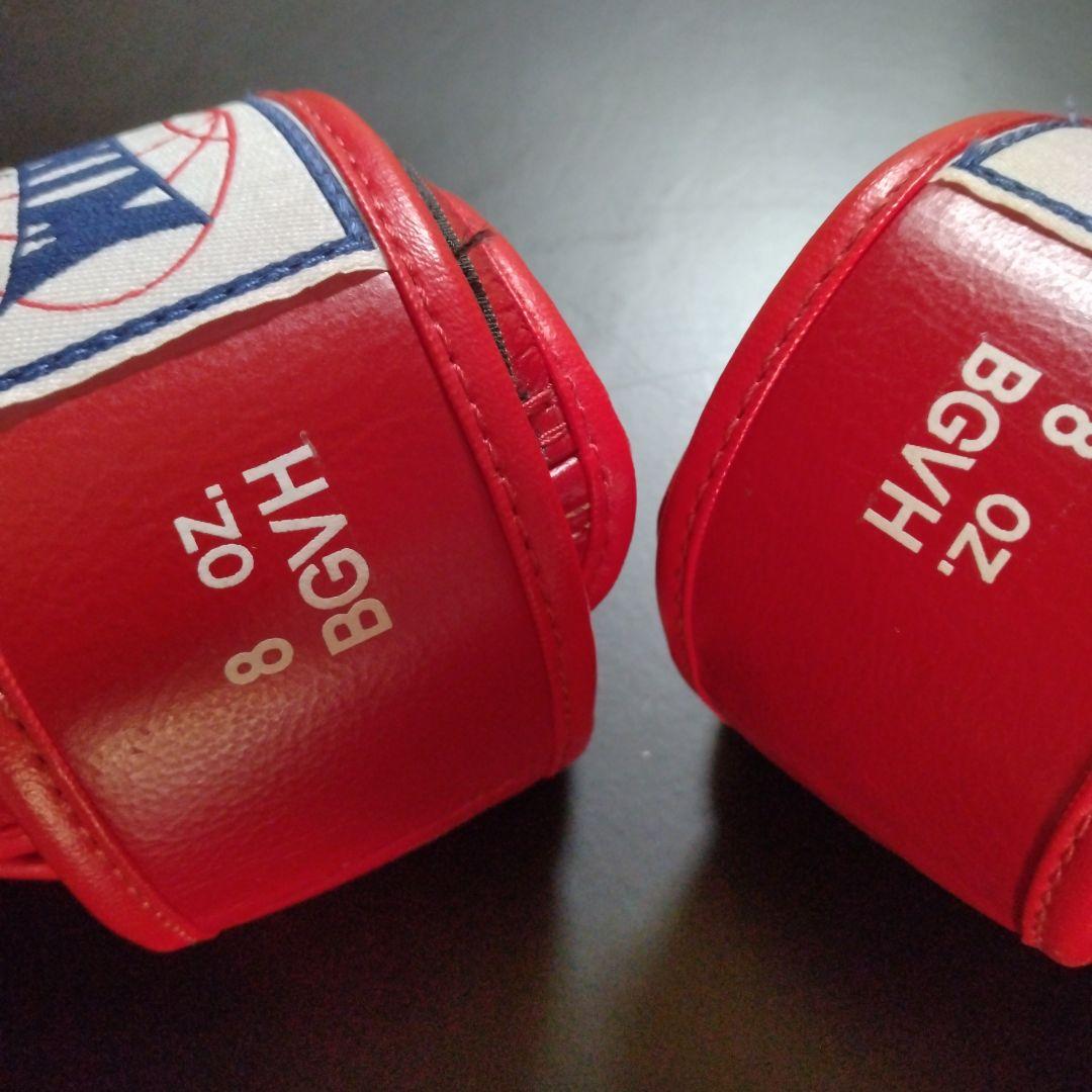 WINDY ボクシンググローブ 8oz レッド　中古