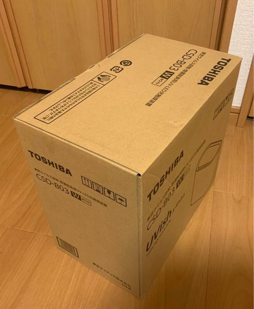 ウイルス抑制・除菌脱臭用ＵＶ-ＬＥＤ光触媒装置 ＵＶｉｓｈ CSD-B03