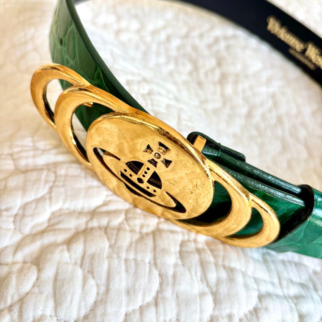 Vivienne Westwood ゴールドバックル ベルト