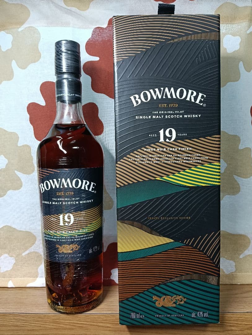 BOWMORE 19年 ピノ・ノワール シングルモルトスコッチウイスキー
