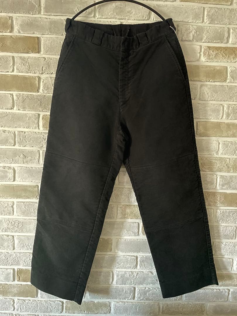 直営限定　25AW新品COMOLIモールスキンダブルニーパンツ