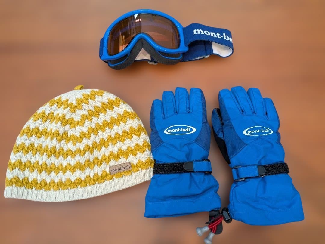 mont-bell子ども用スキーウェアセット　120cm