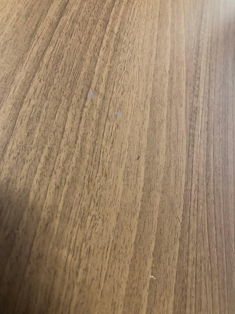 ニトリ　NITORI 省スペースデスク　ミドルブラウン　ラボーロ