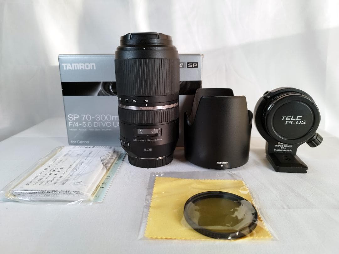 TAMRON SP 70-300mm F4-5.6 Di VC USD おまけ付