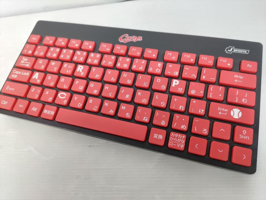限定品 広島東洋カープ 無線キーボード 静音マウスセット