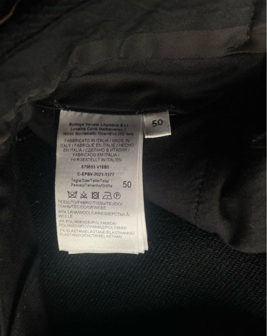 21aw BOTTEGA VENETA salon 02 ウールスラックス