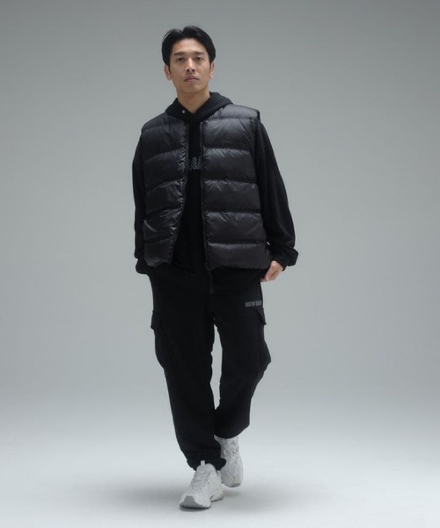 ニューバランス ダウン ベスト L MET24 Down Vest ブラック
