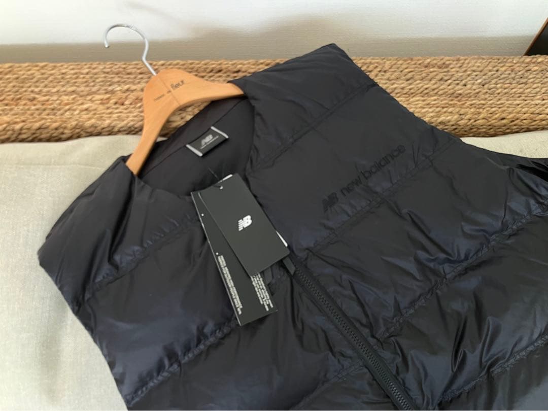 ニューバランス ダウン ベスト L MET24 Down Vest ブラック