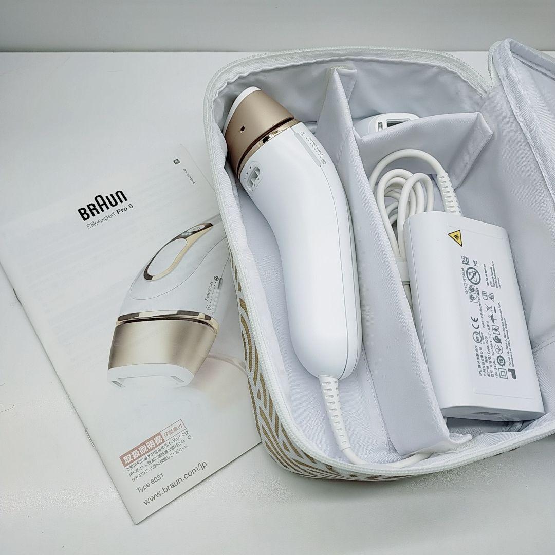 ほぼ未使用✨️ほぼ未使用⭐️付属品完備 ブラウン シルクエキスパート Pro 5