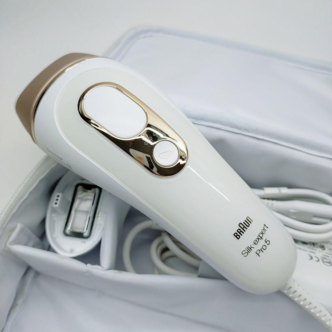 ほぼ未使用✨️ほぼ未使用⭐️付属品完備 ブラウン シルクエキスパート Pro 5