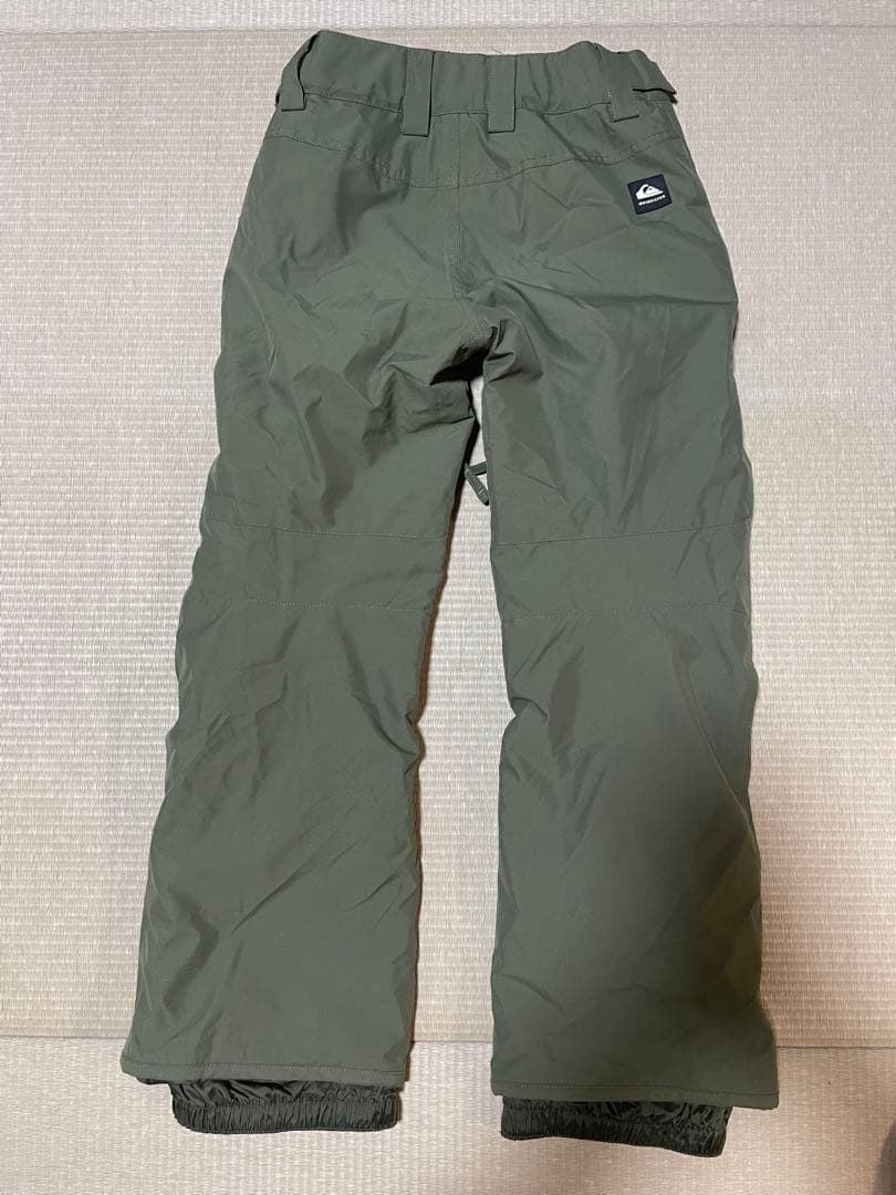 QUICKSILVER スノーパンツ 10/S/P/CH オリーブグリーン
