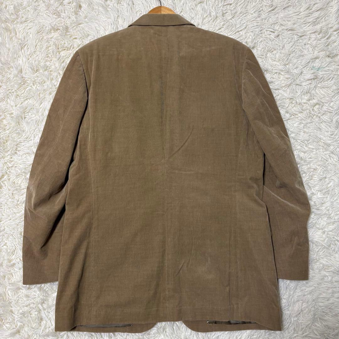 BURBERRY コーデュロイ テーラードジャケット ノバチェック XL 2B