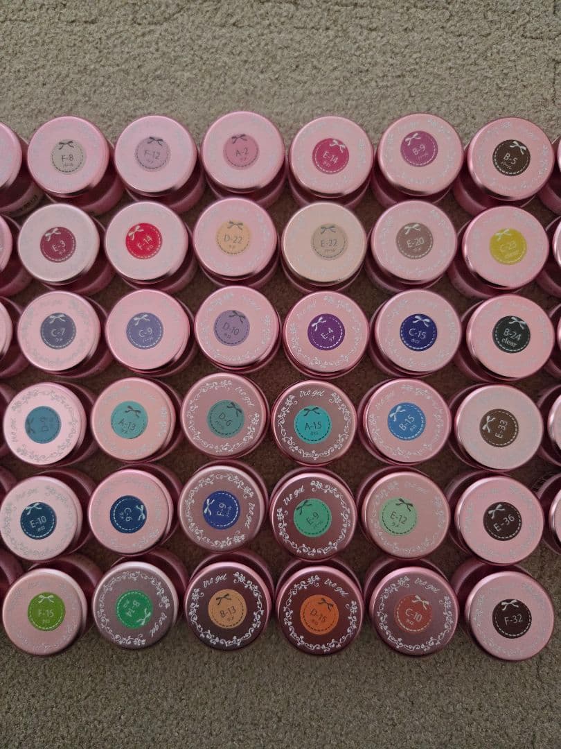 ネイルタウン イロジェル 86色 まとめ売り ほぼ未使用