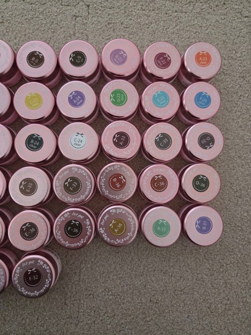 ネイルタウン イロジェル 86色 まとめ売り ほぼ未使用