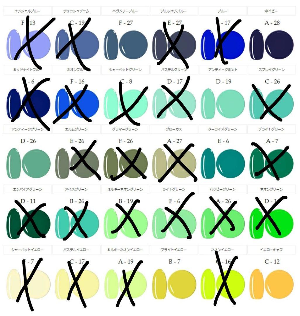 ネイルタウン イロジェル 86色 まとめ売り ほぼ未使用