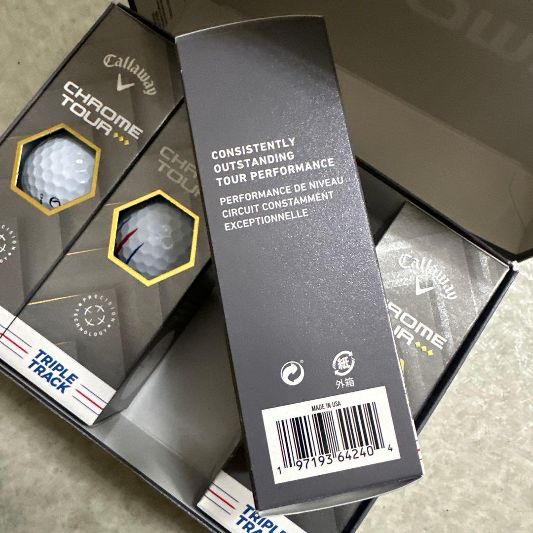 Callaway Chrome Tour ゴルフボール 2箱