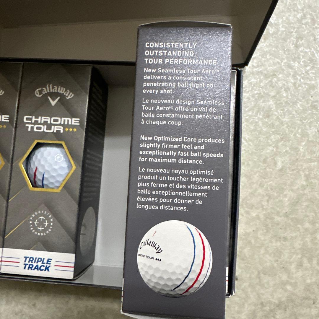 Callaway Chrome Tour ゴルフボール 2箱