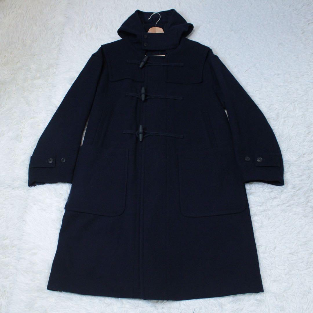 新品 ユニクロ +J ウールオーバーサイズダッフルコート ネイビー ジルサンダー