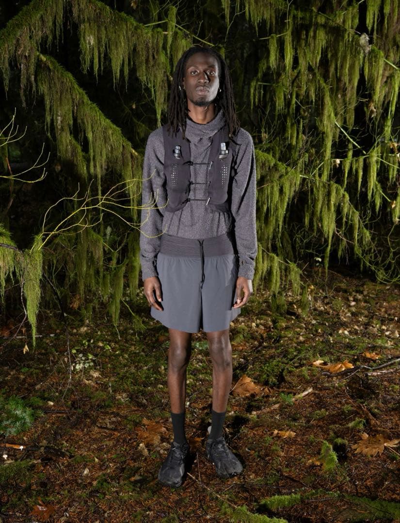 パンツ GNUHR - WARP SHORT SHORT - bungee cord