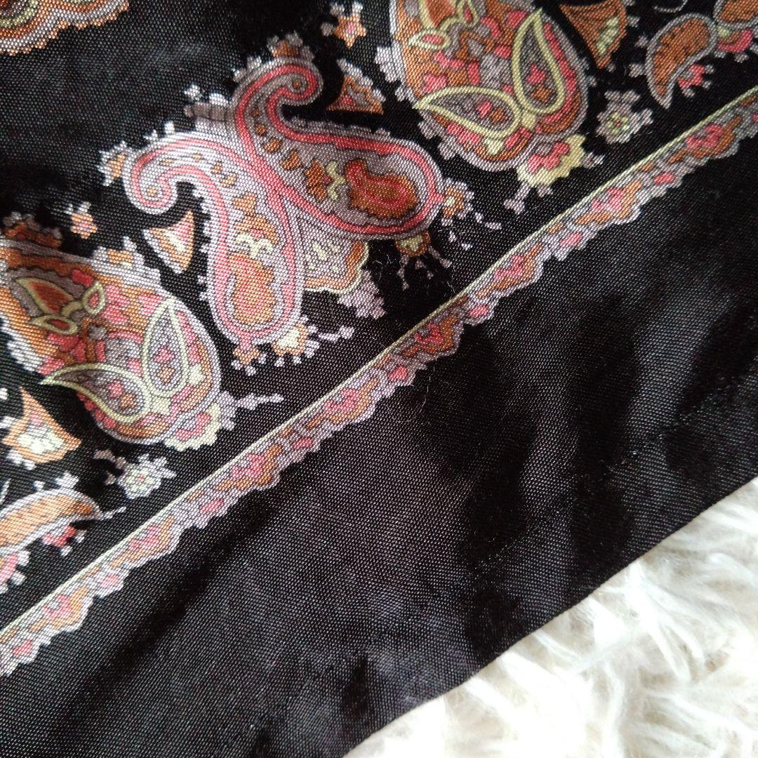 ワイズ　ペイズリープリント　ワイドパンツ