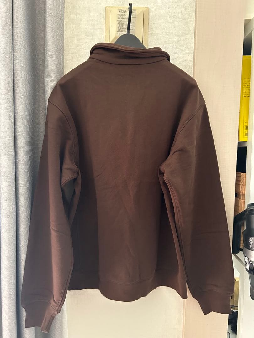 PRADA 25aw コットンフリースのポロシャツ