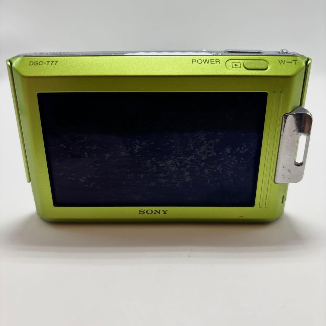SONY Cyber-shot DSC-T77 グリーン デジタルカメラ
