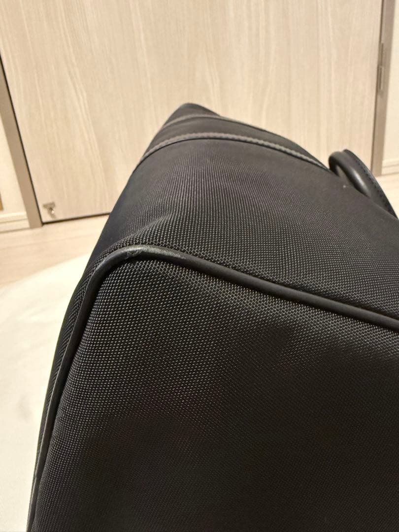 【布袋付き】ハンティングワールド ×ベンツ ボストンバッグ　大容量　黒