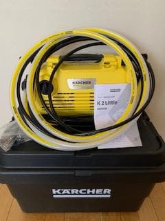 KARCHER K 2 Little 高圧洗浄機＋自吸用ホース＋コンテナBOX