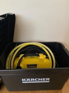 KARCHER K 2 Little 高圧洗浄機＋自吸用ホース＋コンテナBOX
