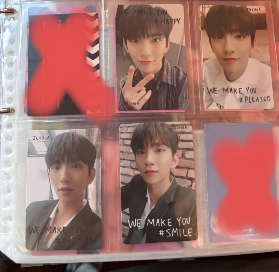 SEVENTEEN ジョシュア　we make you トレカ　コンプ