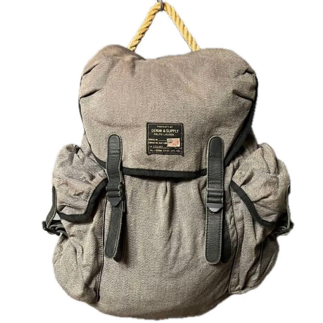 Denim & Supply Ralph Lauren リュックサック グレー