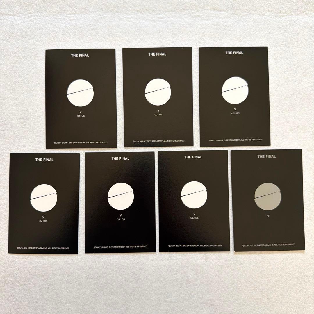 BTS WINGSTHE FINAL フォトカード コンプ テテ テヒョン