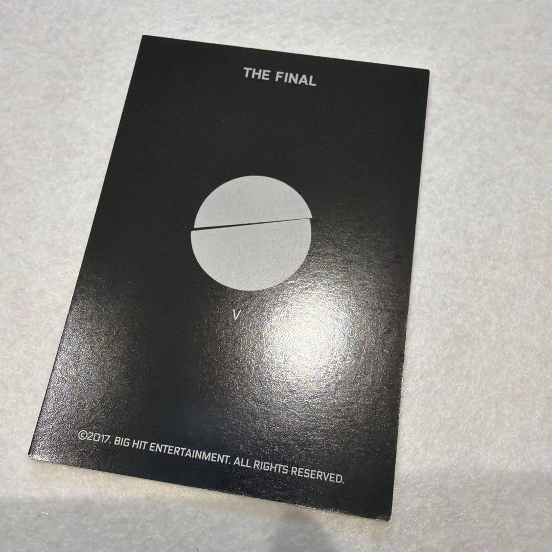 BTS WINGSTHE FINAL フォトカード コンプ テテ テヒョン