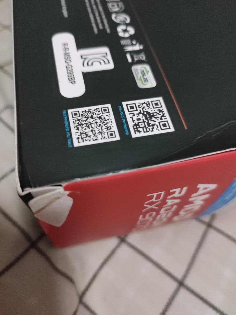 ASUS AMD Radeon RX 9070 XT 16GB OC　新品未開封