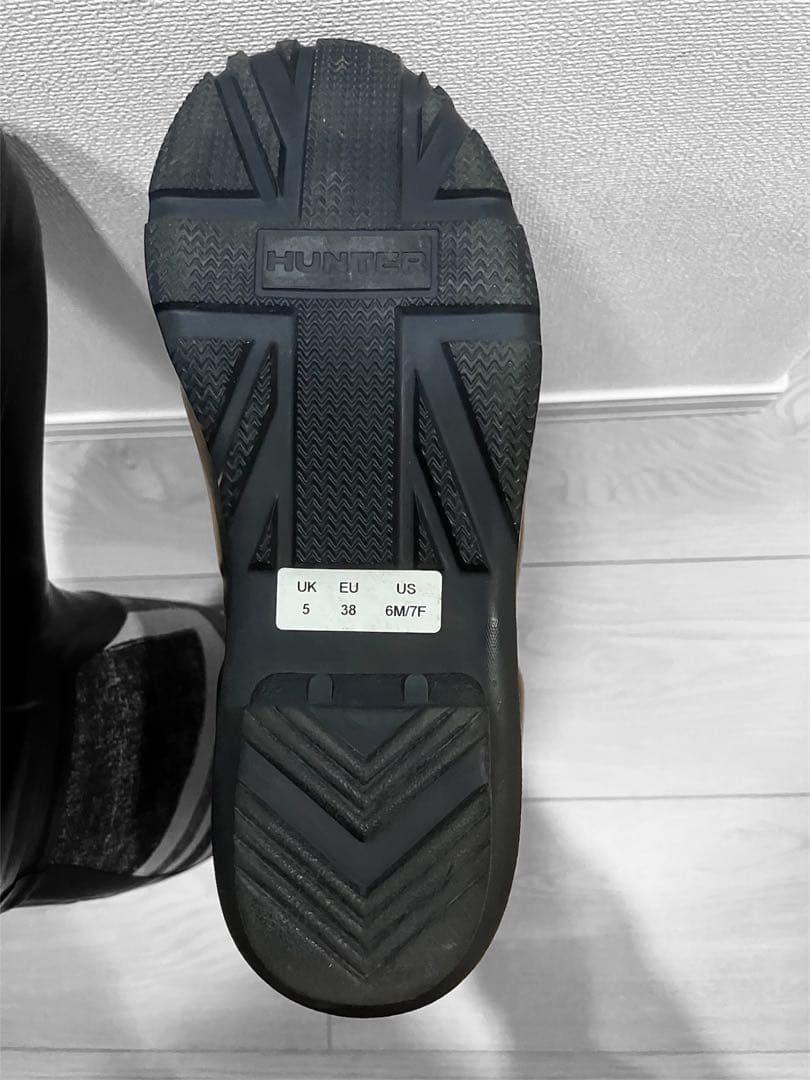 HUNTER ユニオンジャック サイズ5