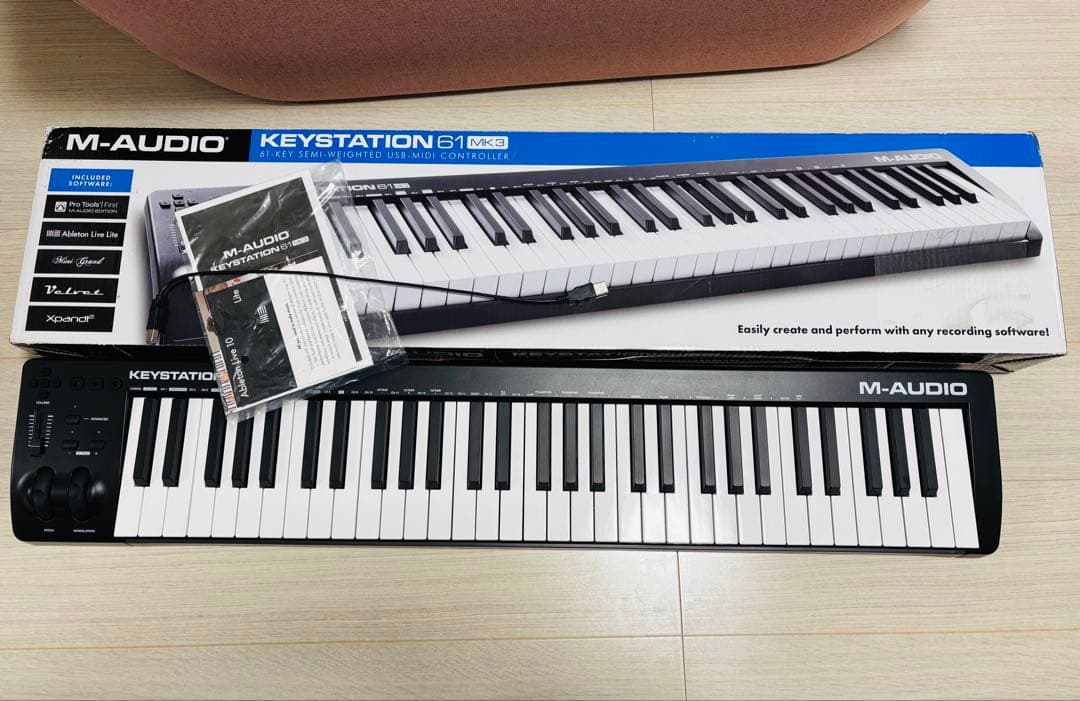 【美品】M-AUDIO keystation61 mk3