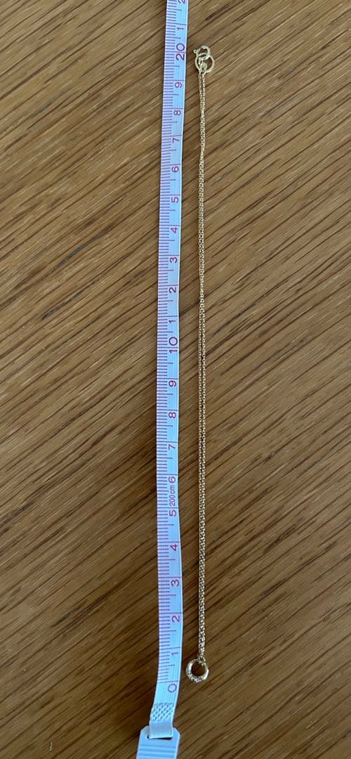 hum リング型ペンダントネックレス 約40cm