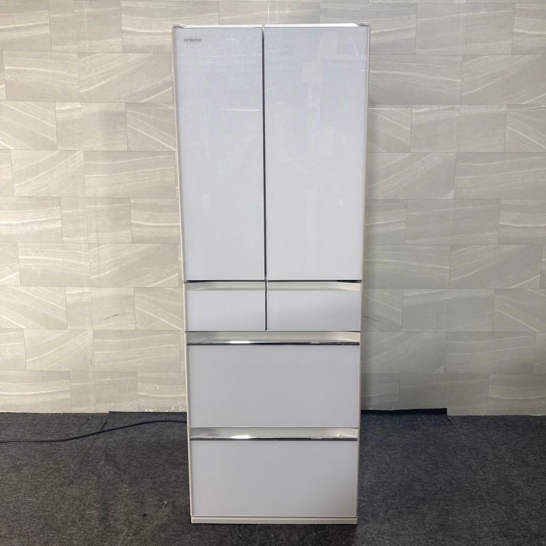 HITACHI 大型冷蔵庫 520L R-HW52J 真空チルド d4702