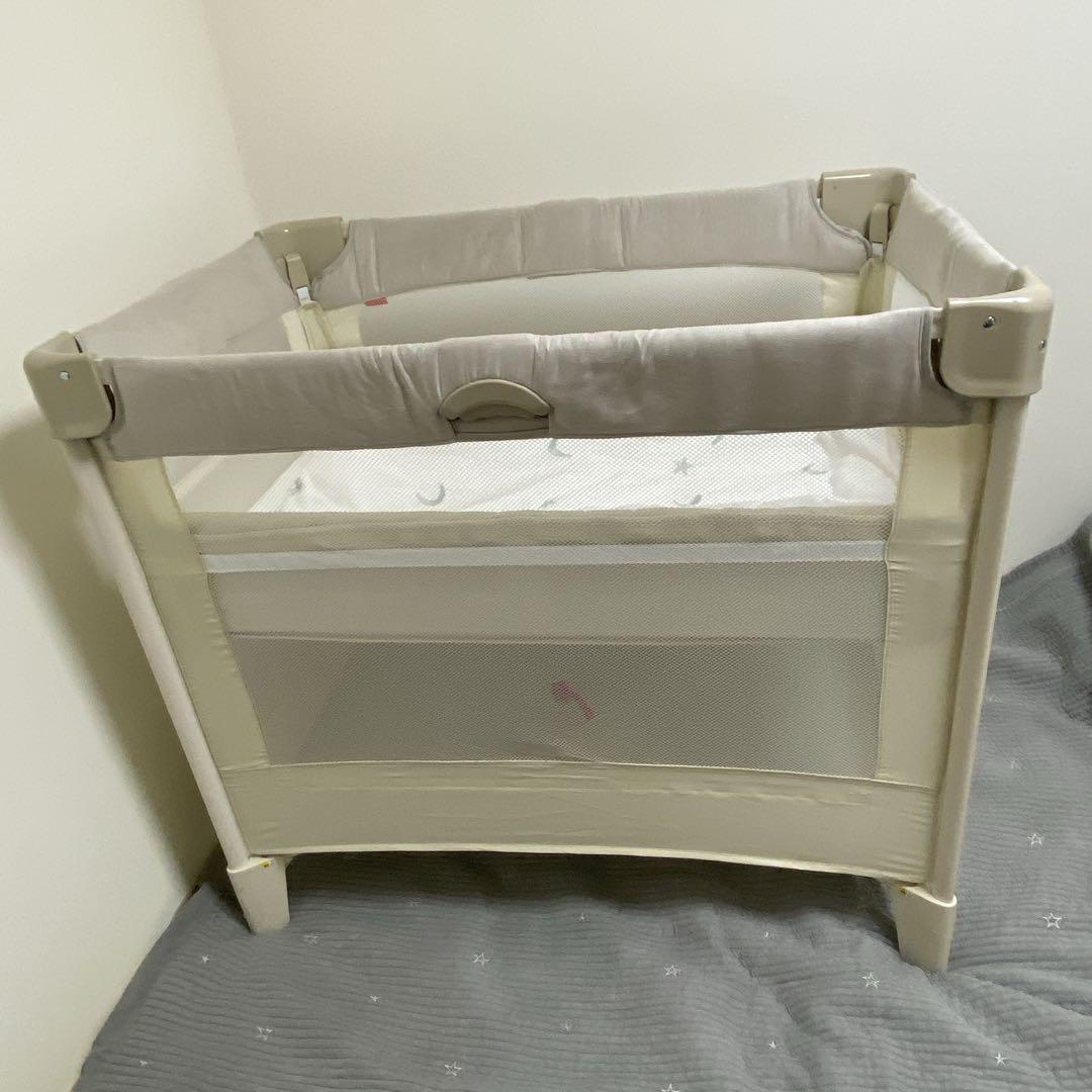 りょうこ⭐︎　極美品Apricaベビーベッド ココネルエアープラスAB