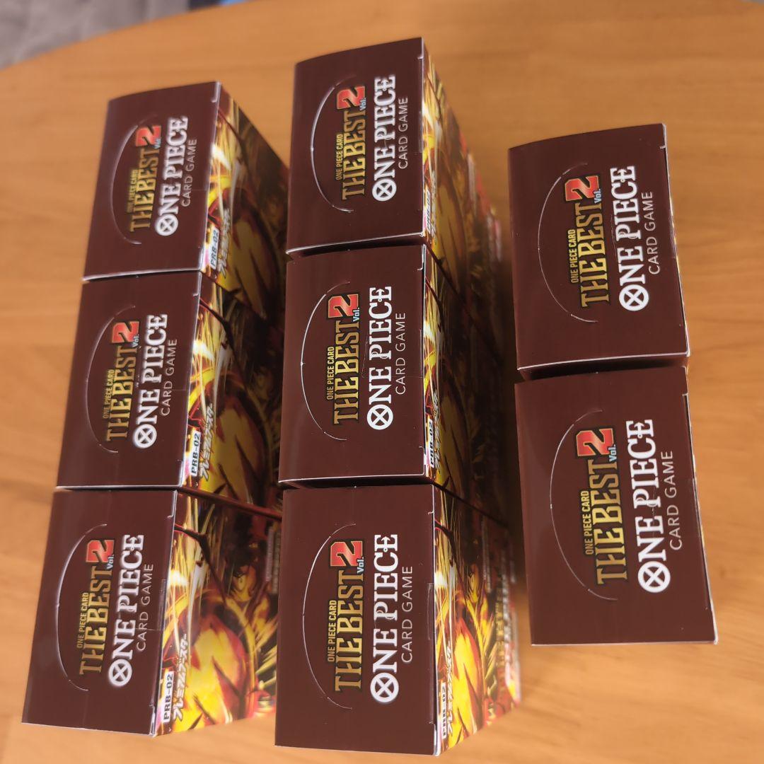ワンピースカードTHE BEST2ボックスまとめ売り