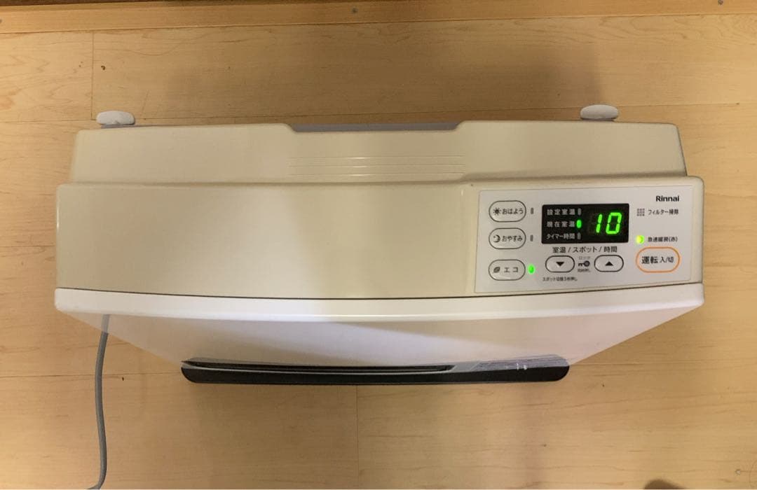 リンナイ　ガスファンヒーター　プロパンガス用　SRC-365E ホース付き