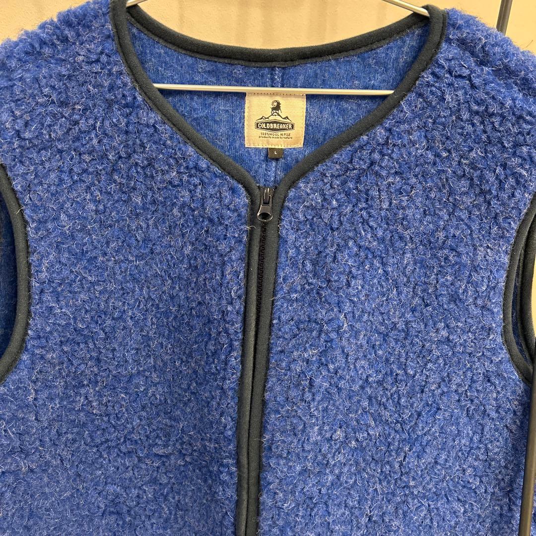 コールドブレーカー　 ウール100% ベスト
