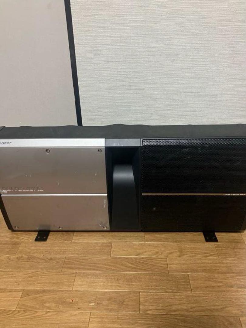 Pioneer CDデッキ スピーカー搭載 シルバー/ブラック