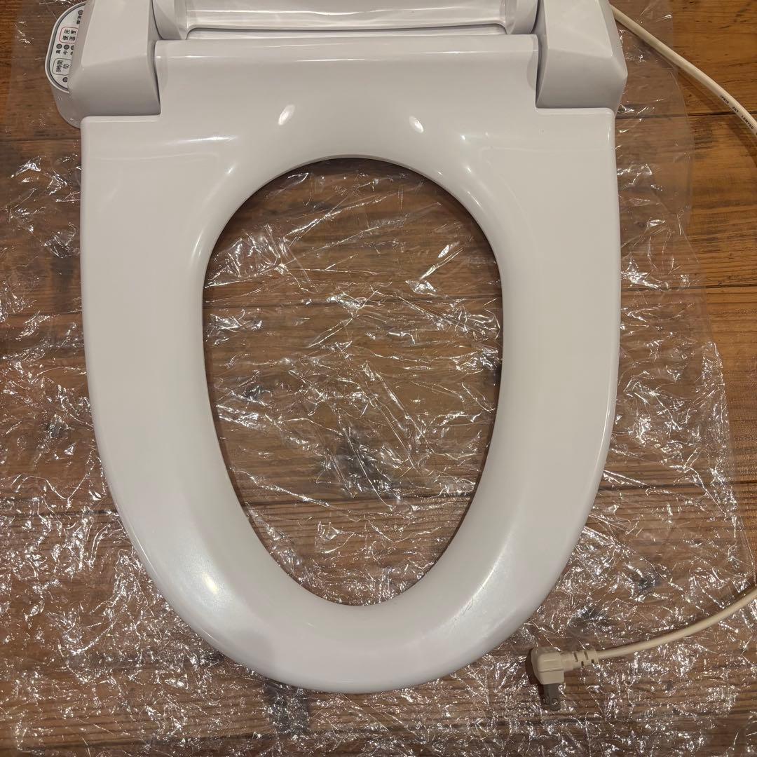 SANEI あったかエコ便座 暖房便座 前丸 温便座 ホワイト