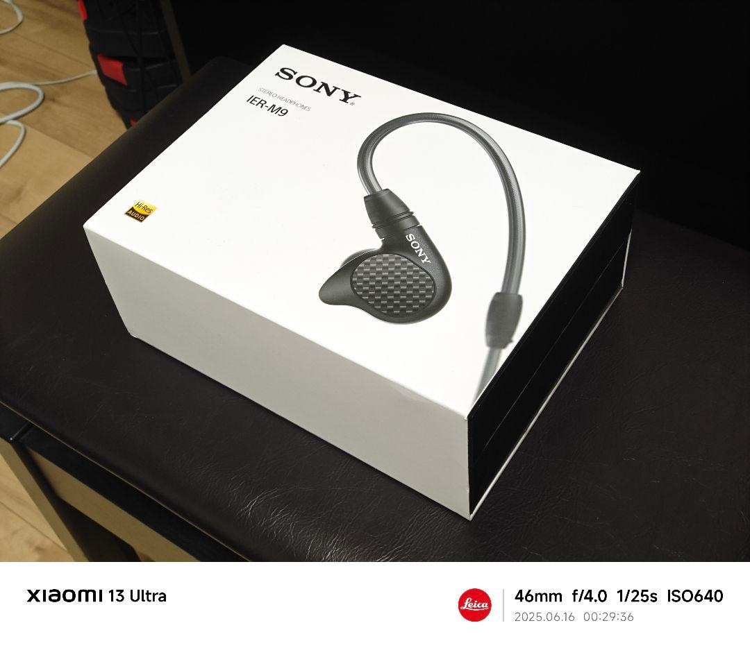 SONY 密閉型インイヤーヘッドホン IER-M9