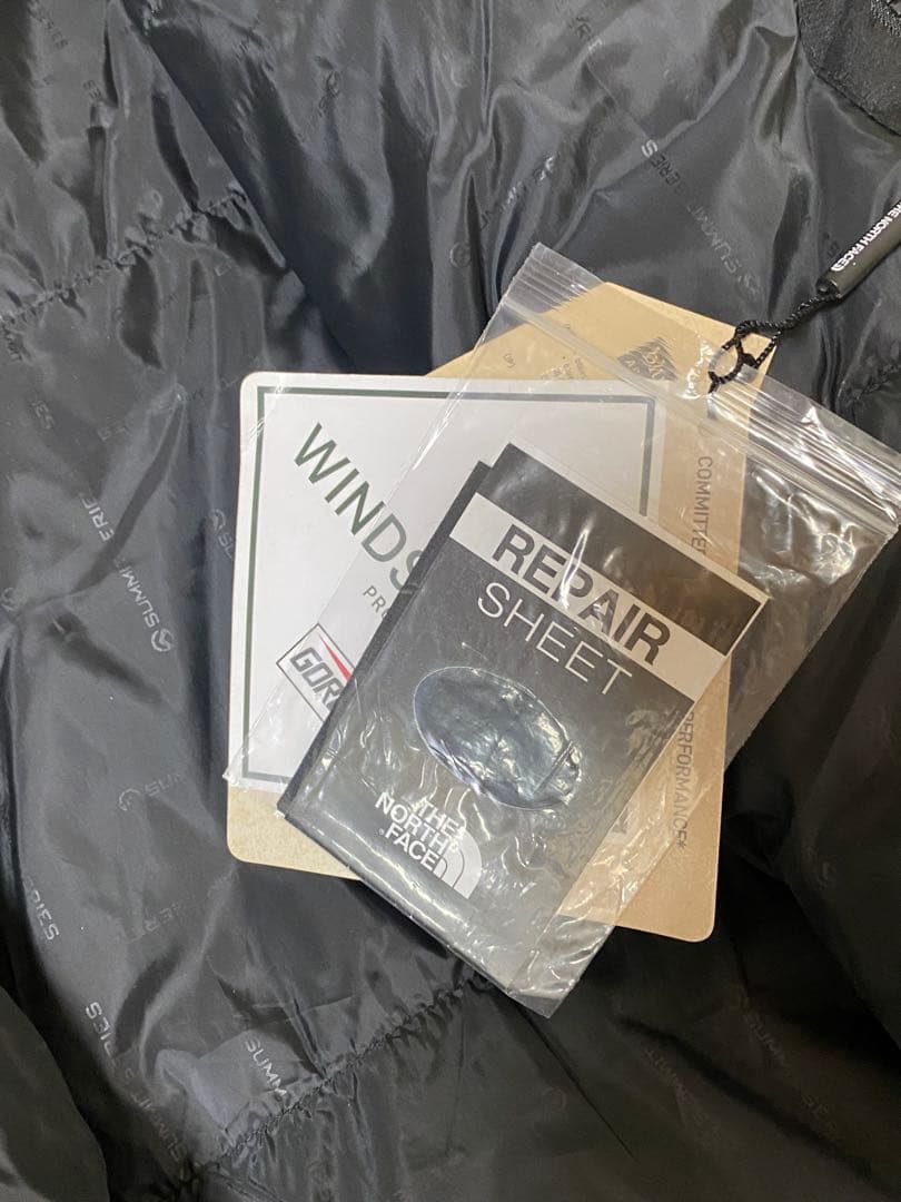 【タグ付THE NORTH FACE サミットロングダウン L 黒NC1DQ99