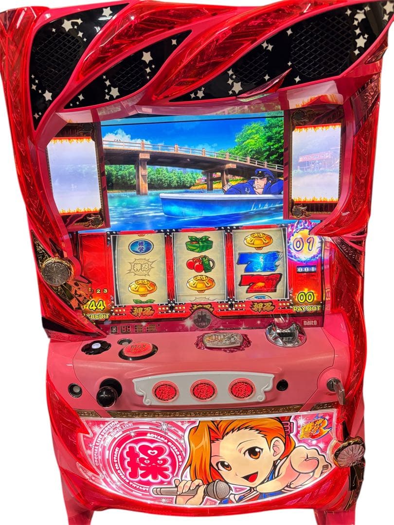 【せかつよ様】押忍！番長3 操パネル パチスロ 実機 直接引取可