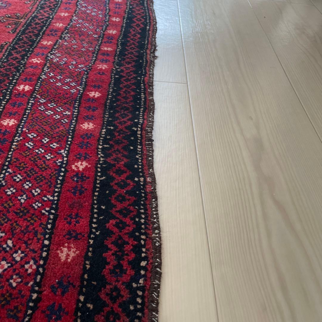 Tomoyaヴィンテージラグ　トライバルラグ 大判　177×123センチ