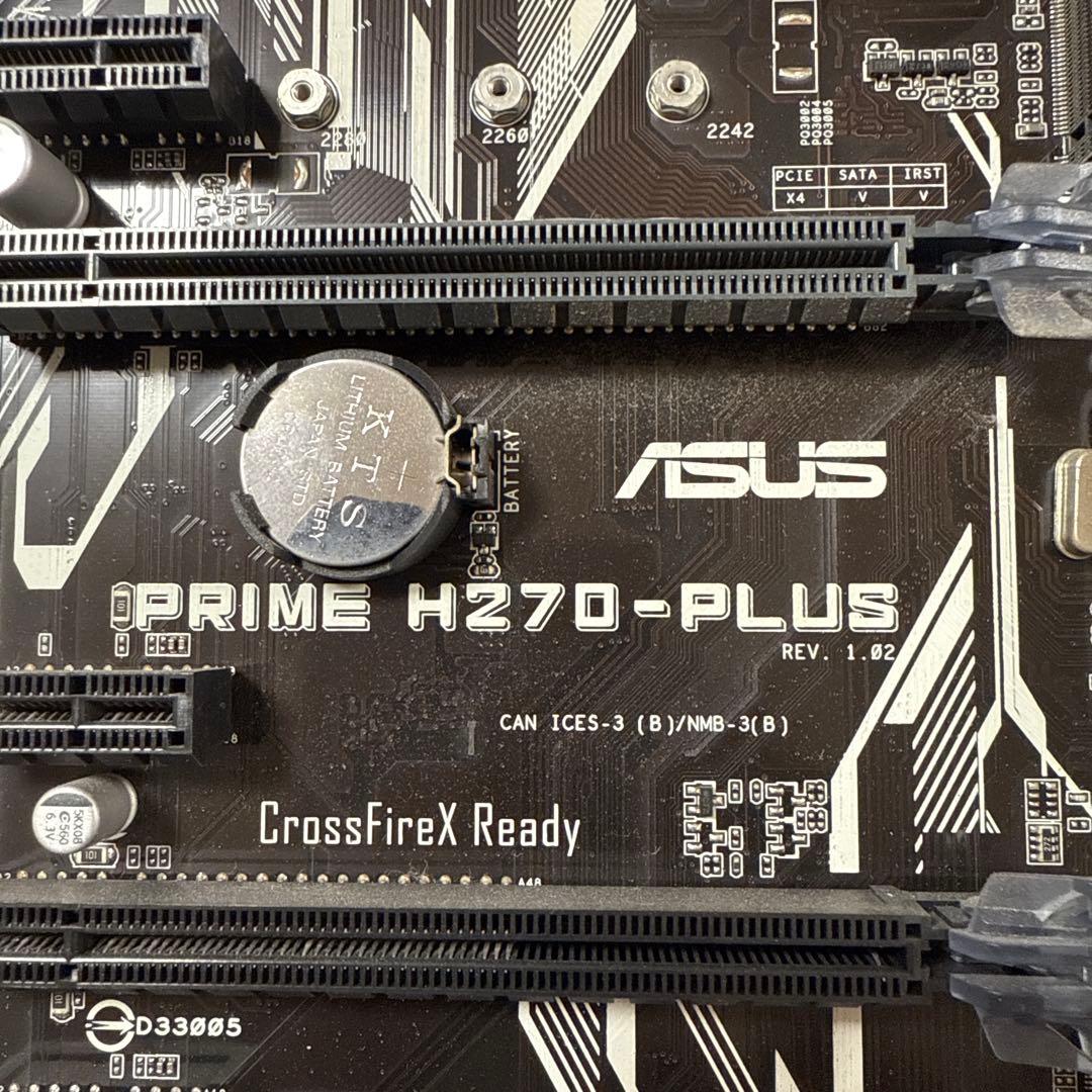 3⭐️CPU Core i7-7700とASUS PRIME H270-PLUS
