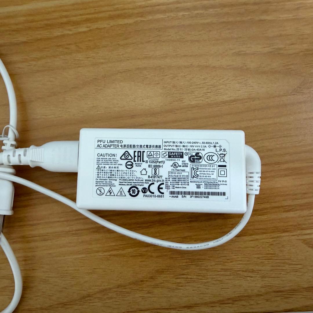 scnsnap ix1500 使用少　スキャン枚数193枚